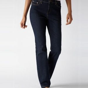 Levi's 512 perfectly slimming jeans size 4